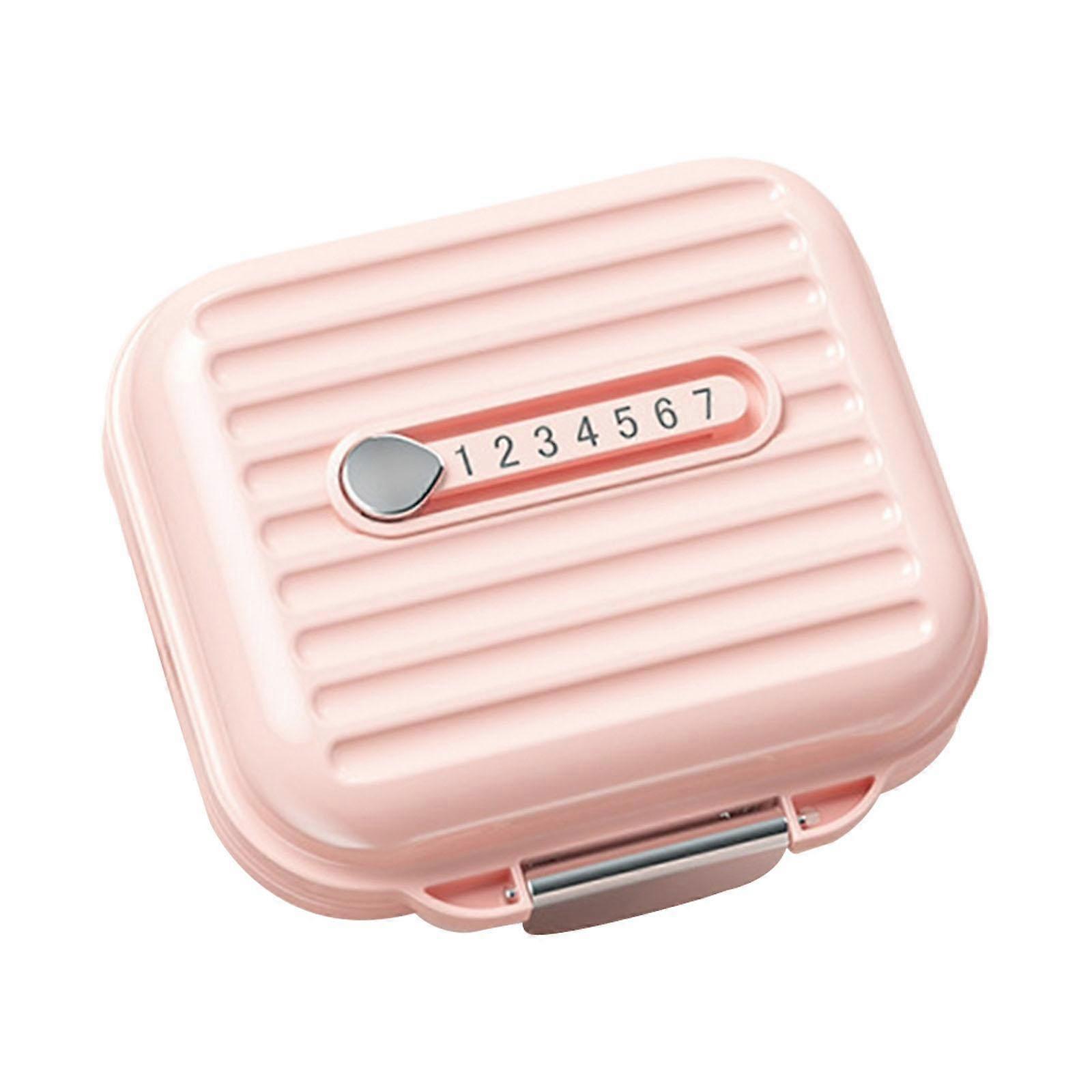 Weekly Pill Organizer Waterproof with Divider Easy to Open Protection Container