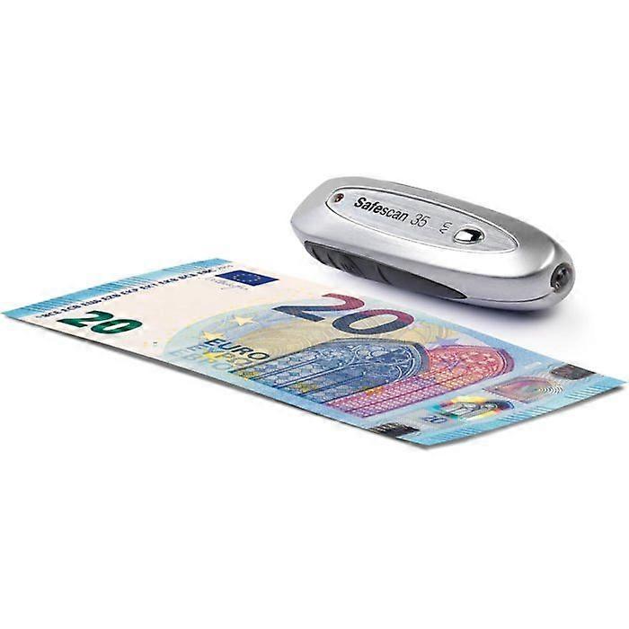 Safescan 35 portable counterfeit bill detector to verify bills, bank cards, and IDs - UV detector for new 5