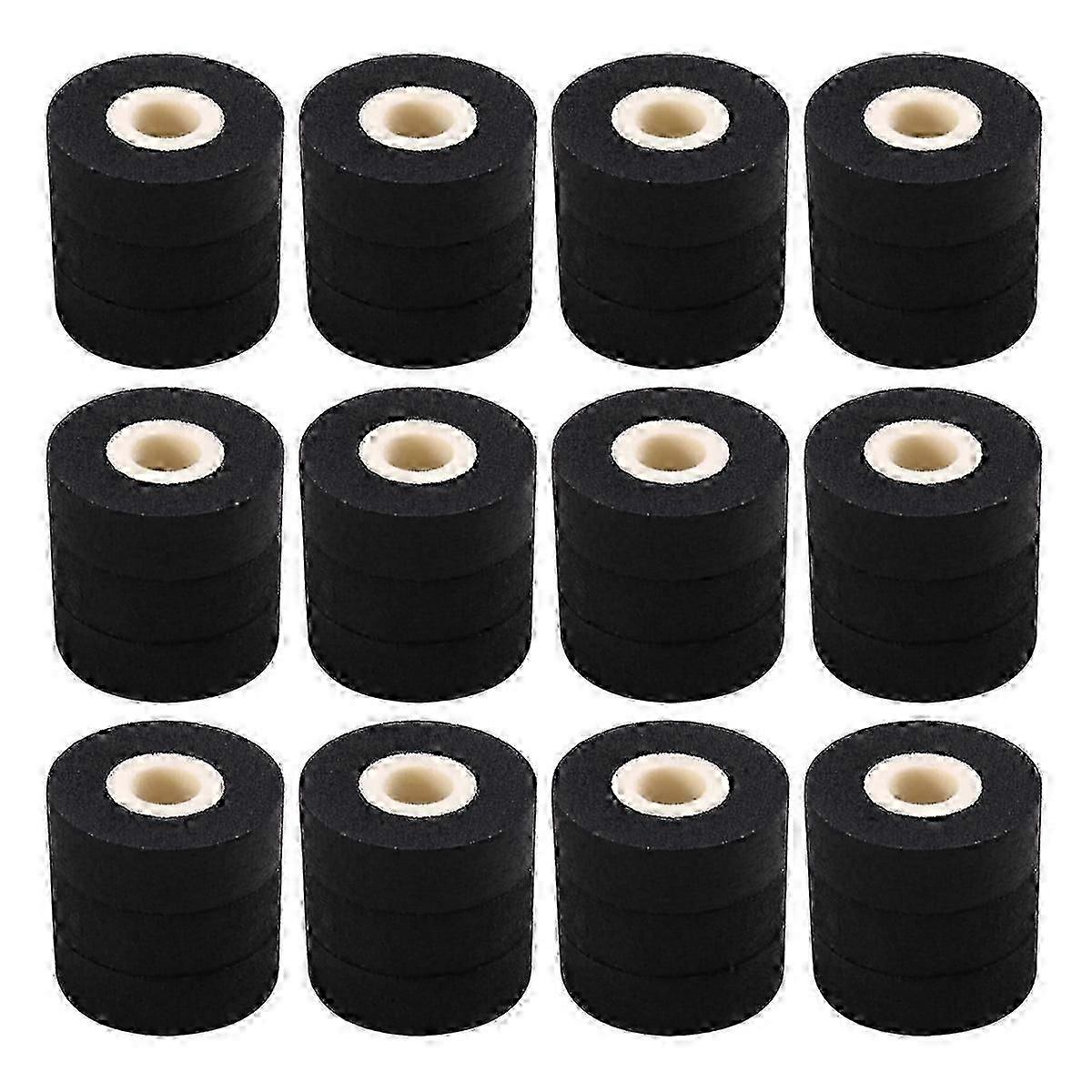 36PCS 36x10mm Black Hot Stamp Coder Ink Roll for MY380F DK1000 DK1100 Coding Sealing Machine