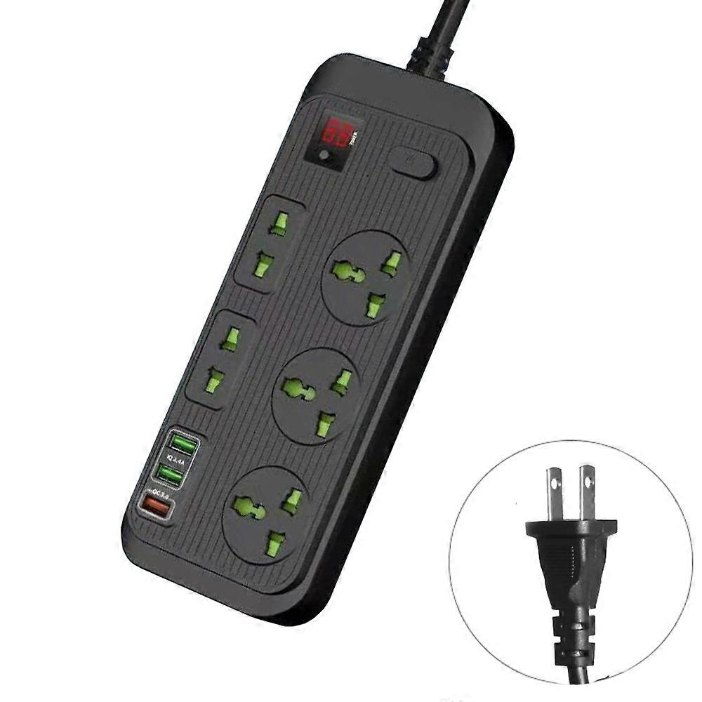 3000W High-power 24-hour Amart Timing Socket QC3.0 USB