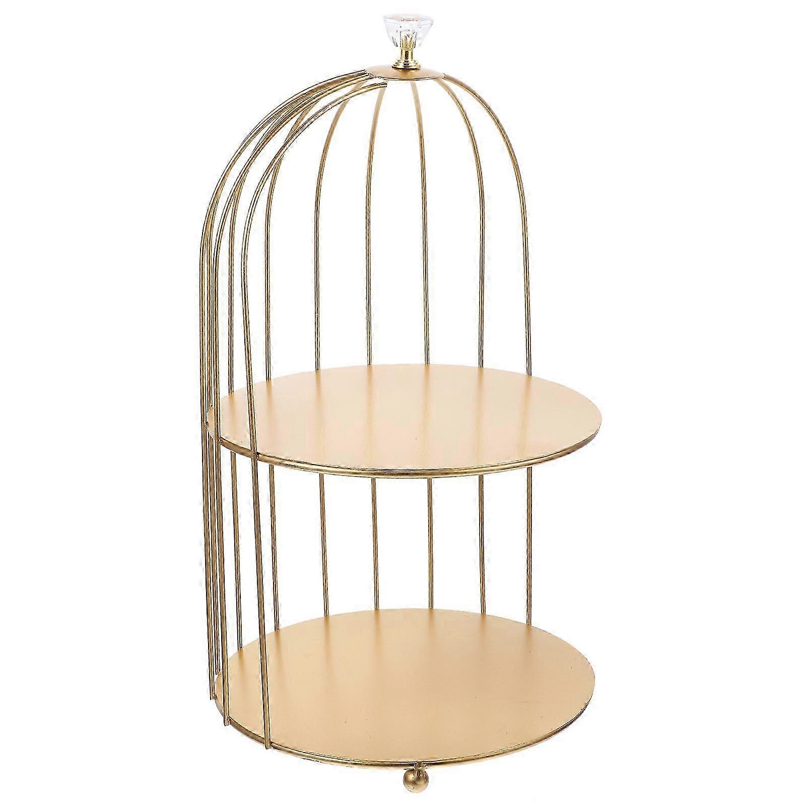 1pc Cosmétiques Fer Rangement Rack Multifonction Divers Rack Tabletop Rack