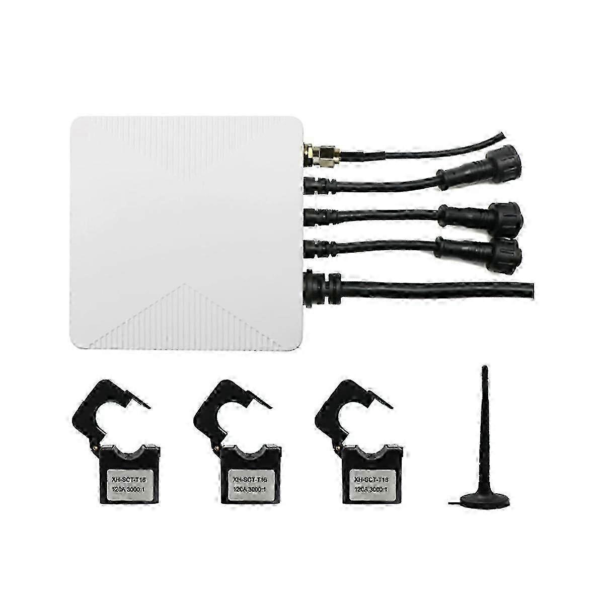 Tuya Smart Life 3 Phase WiFi Energy KWH Meter Power Clamp Current Transformer App Monitor and (120A