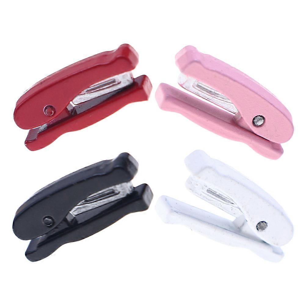 Mini Dollhouse Accessories Mini Stapler Set for Decor 4Pcs