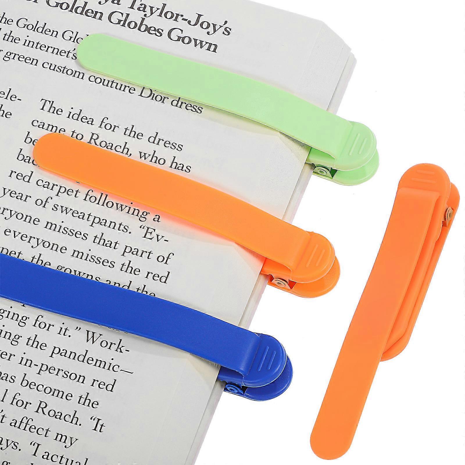 Page Clips Bookmarks Vibrant Lovers Keeping Place 3Pcs