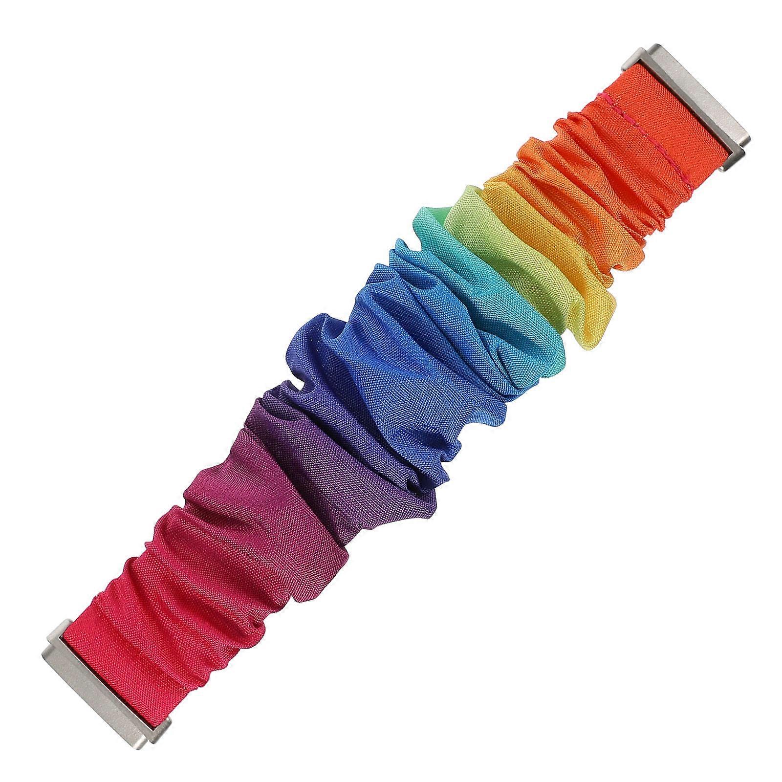 Elastic Watch Straps for Sense 15X3CM Casual Wear Assorted Color Prevent Accidental Loss 1Pcs