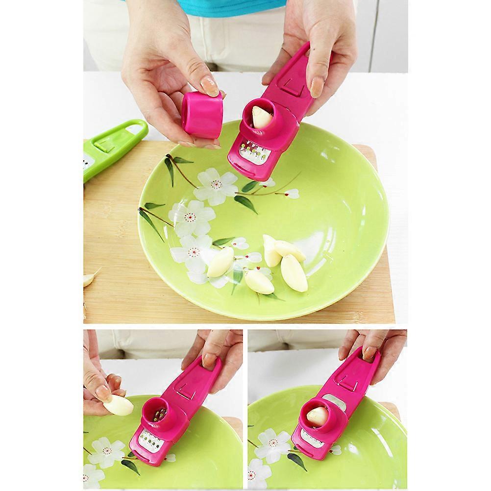 Kitchen Accessories Plastic Garlic Press for Pressing Garlic Multifunction