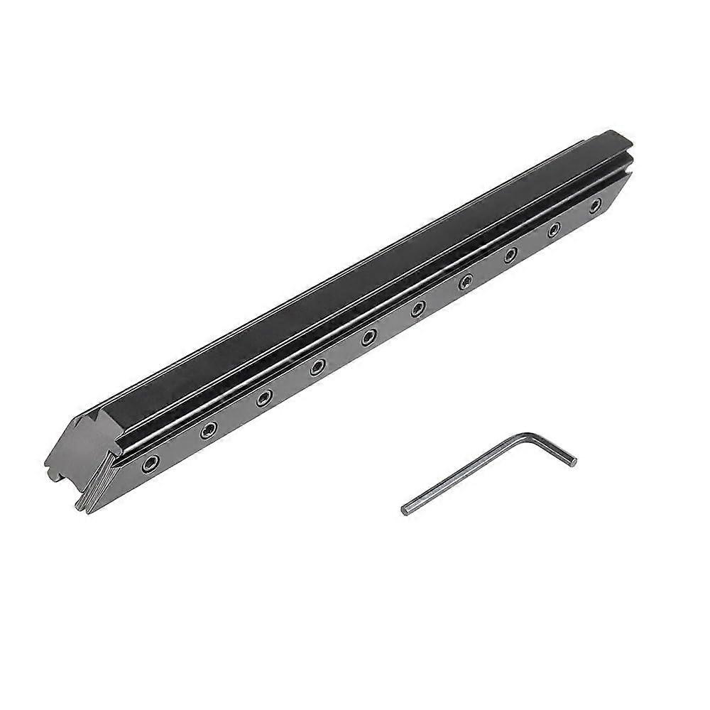 Tactical Raise 11mm Dovetail Aluminum Alloy Rail Mount Base Convert Adapter For Scope Telescopic Sights, 230mm Long