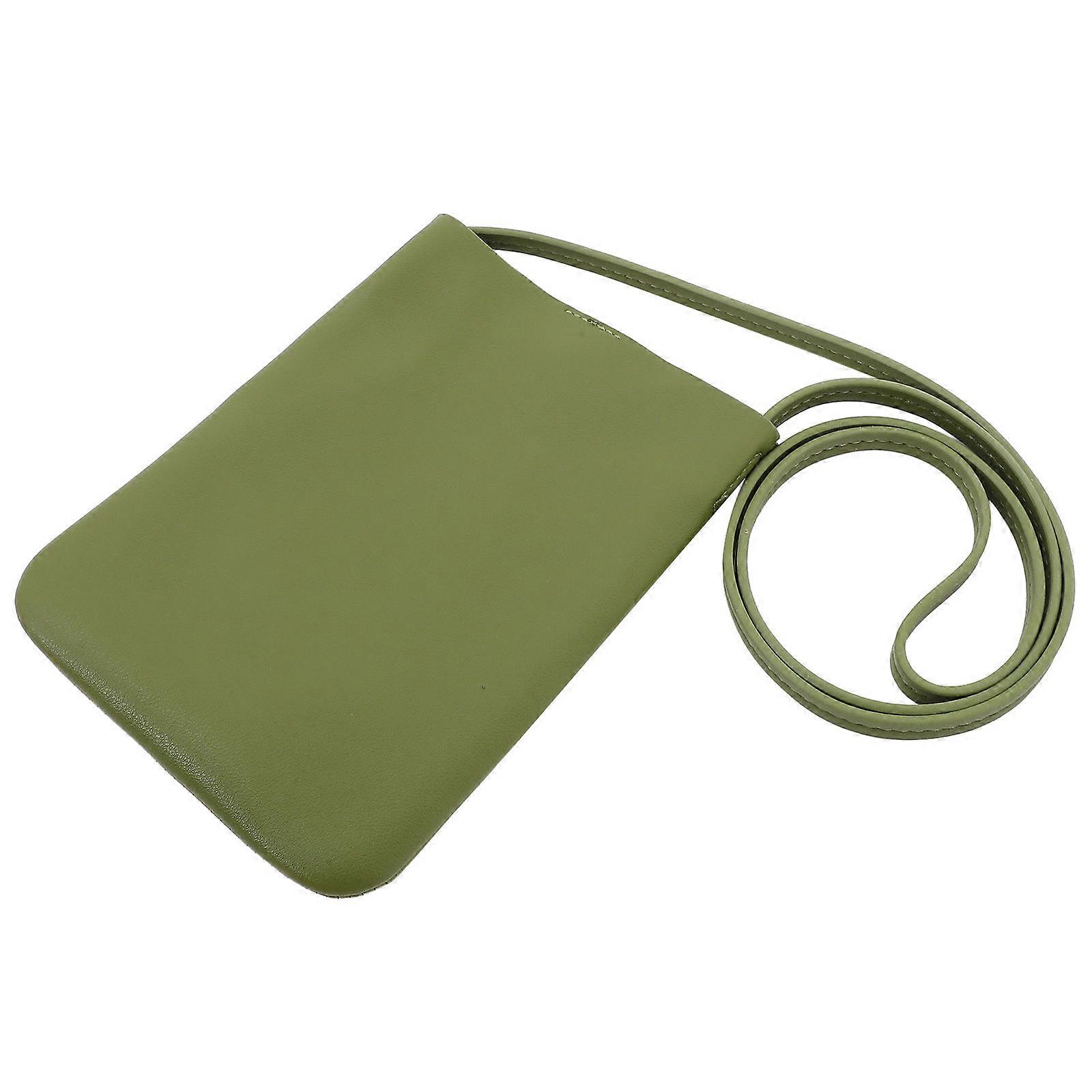 Phone Bag Vertical Card Bag 2Pcs Crossbody with Button Design for Women