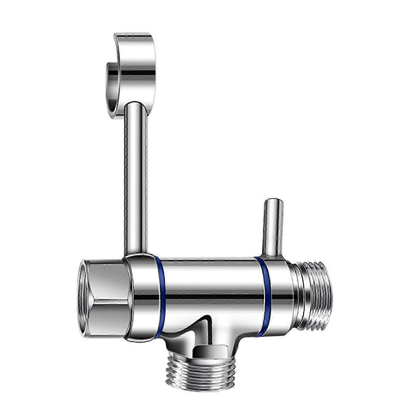 Brass Bidet Sprayer Stand with Adjustable Angles easy installs Bidet Nozzle Support Multifunction for Small Space Bathrooms