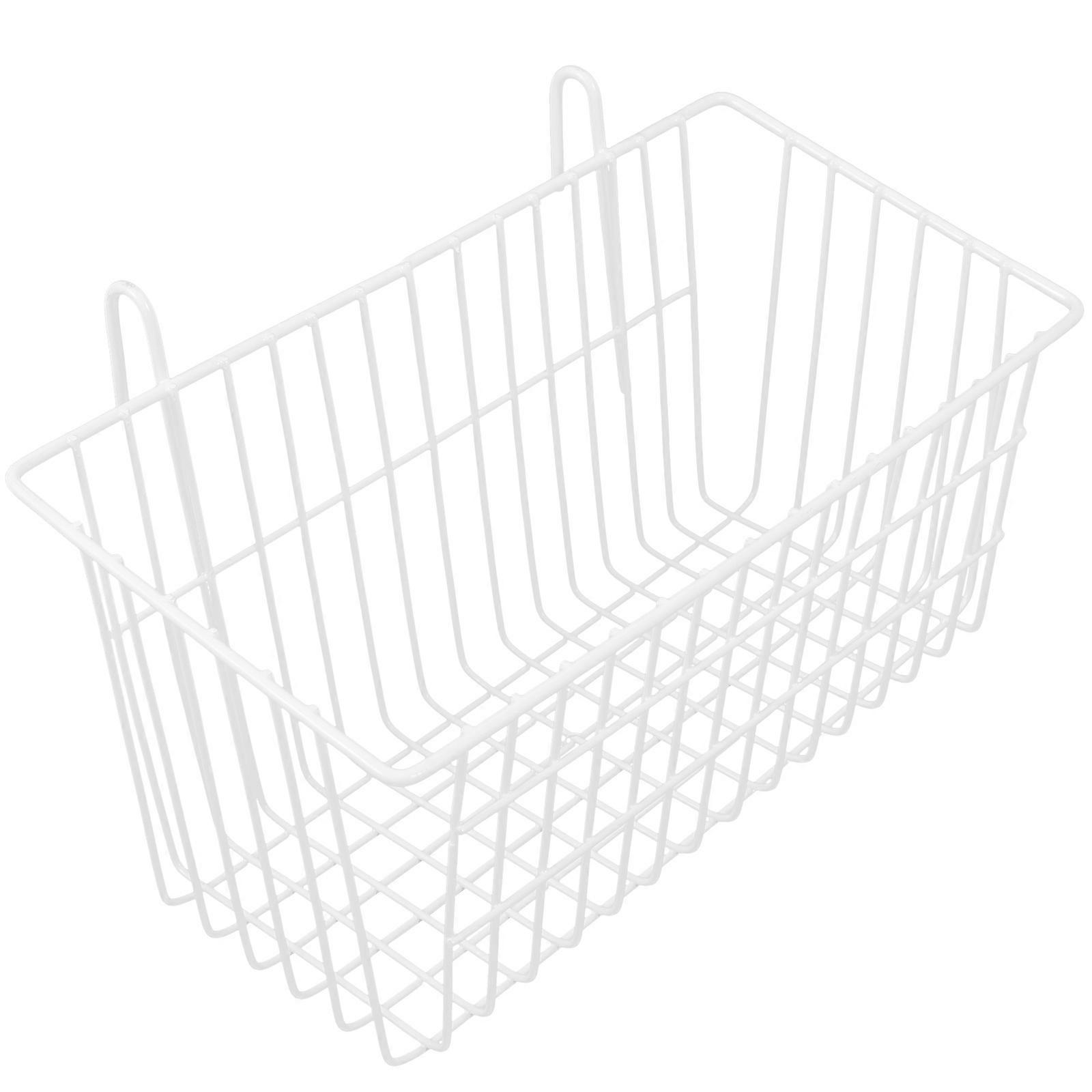 Rabbit Feeder 2Pcs Metal Hanging Feeder Convenient Rack White Iron