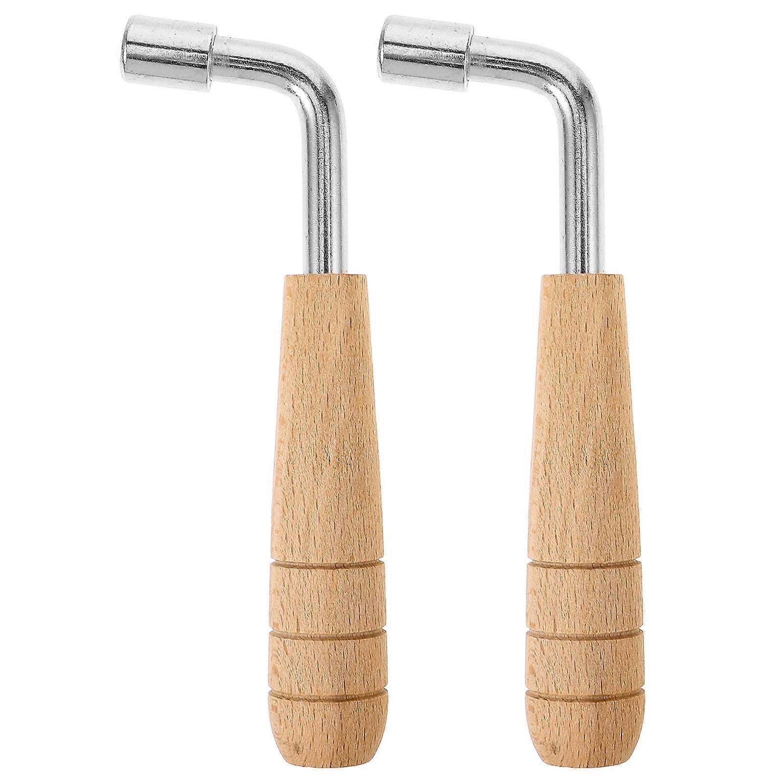 String Tuning Wrench 4 Pcs Rectangular Shape Tool For Musical Instruments Performance Preparation Ergonomic Handle