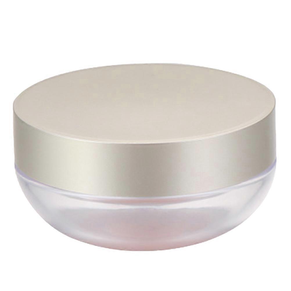 Loose Powder Box Elastic Mesh Powder Pot 3Pcs Portable Silver