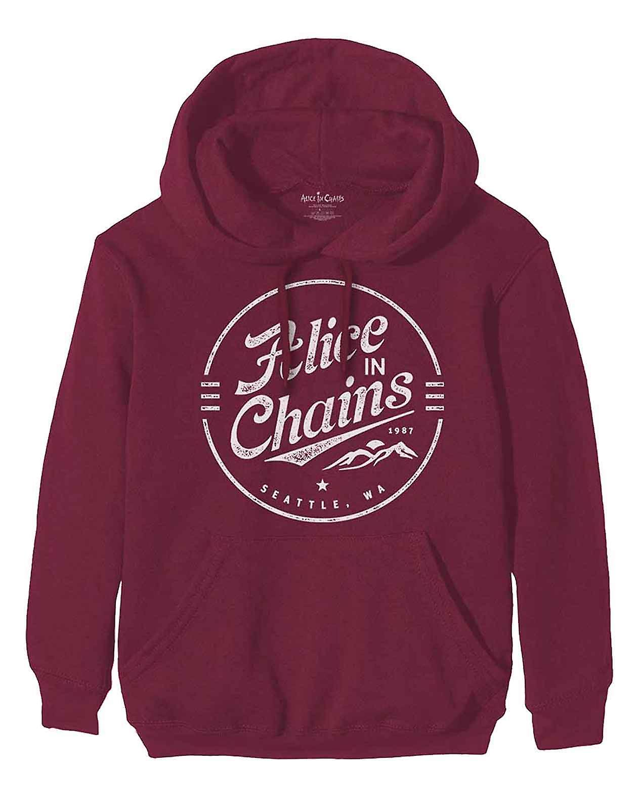 Alice In Chains Circle Emblem Hoodie