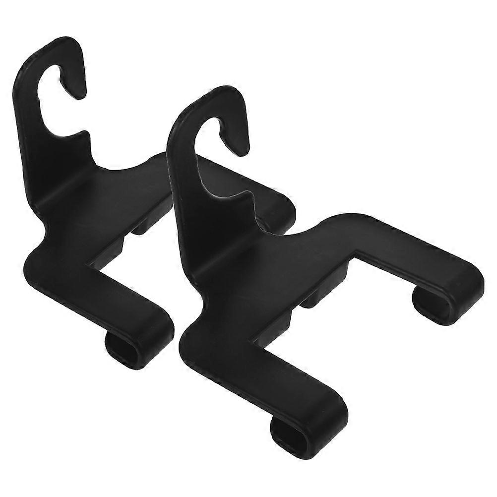 8Pcs Car Storage Hooks for Hanging Vehicle Backseat Headrest Black