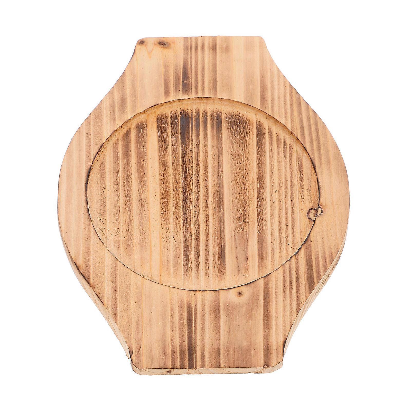 Wooden Stone Bowl Mat for Home Use 2Pcs Multi-Function Pot Holders