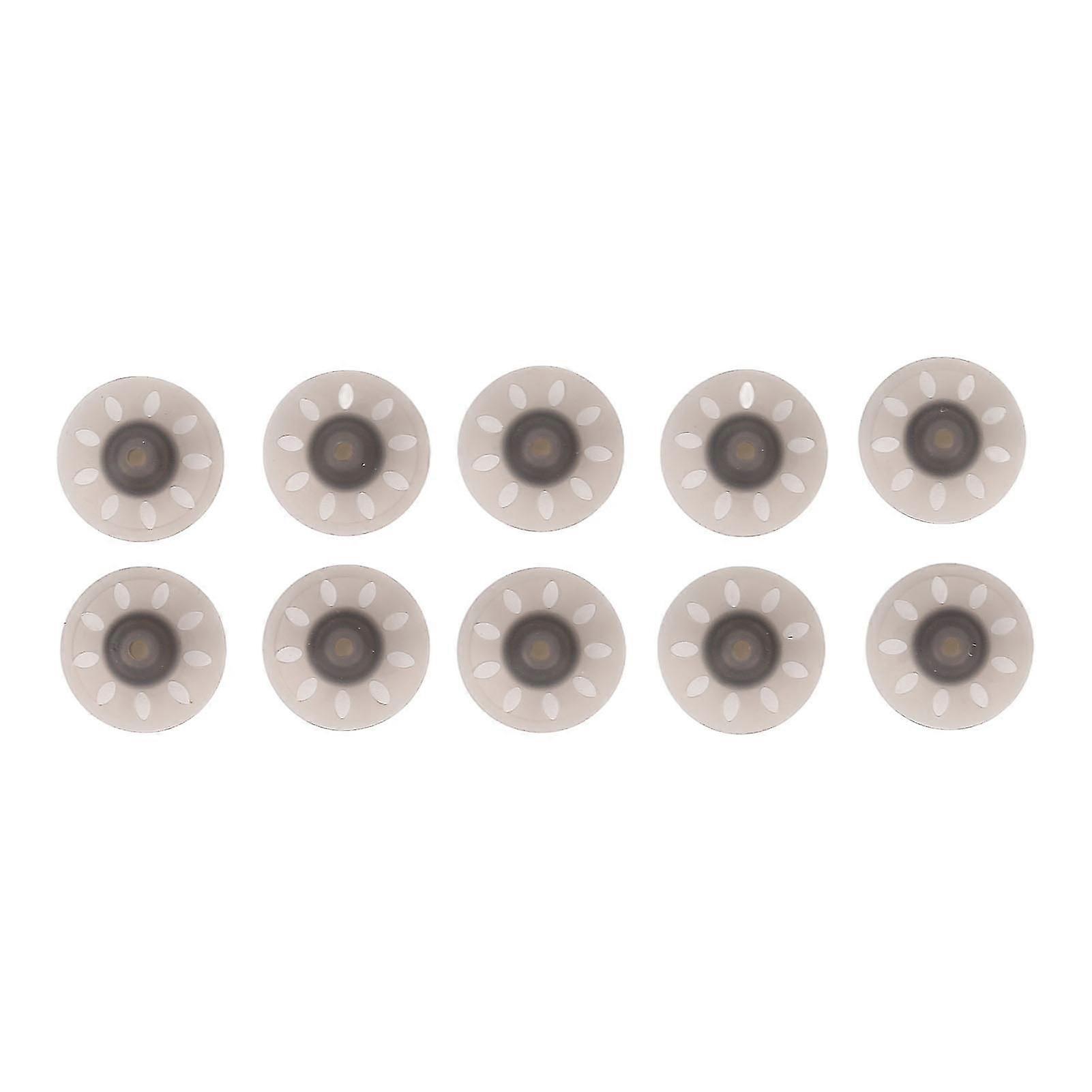 10pcs Hearing Device Domes Sound Amplifier Small Open Black Ear Tips Accessories for Phonak