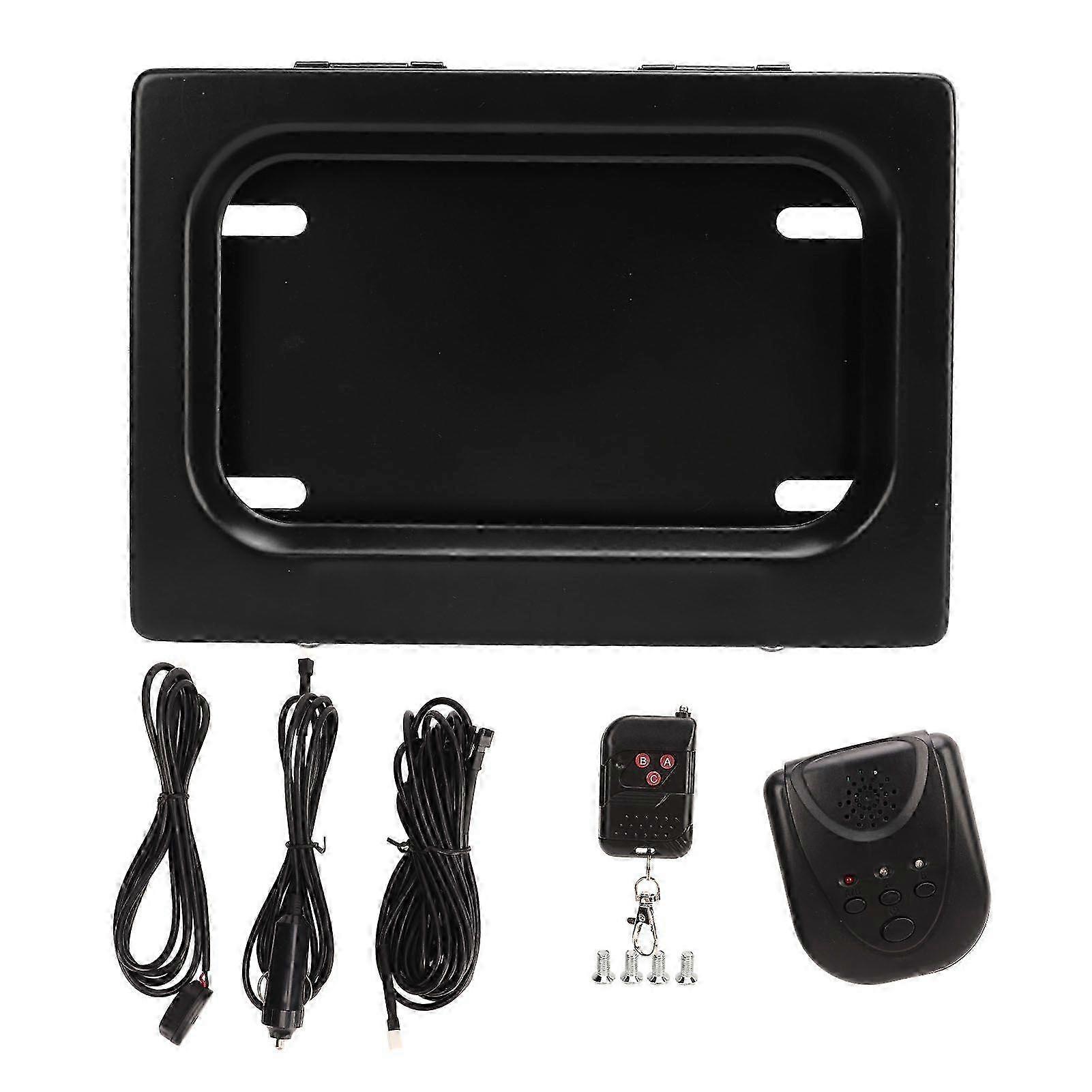 2025 Waterproof rust proof universal electric license plate holder