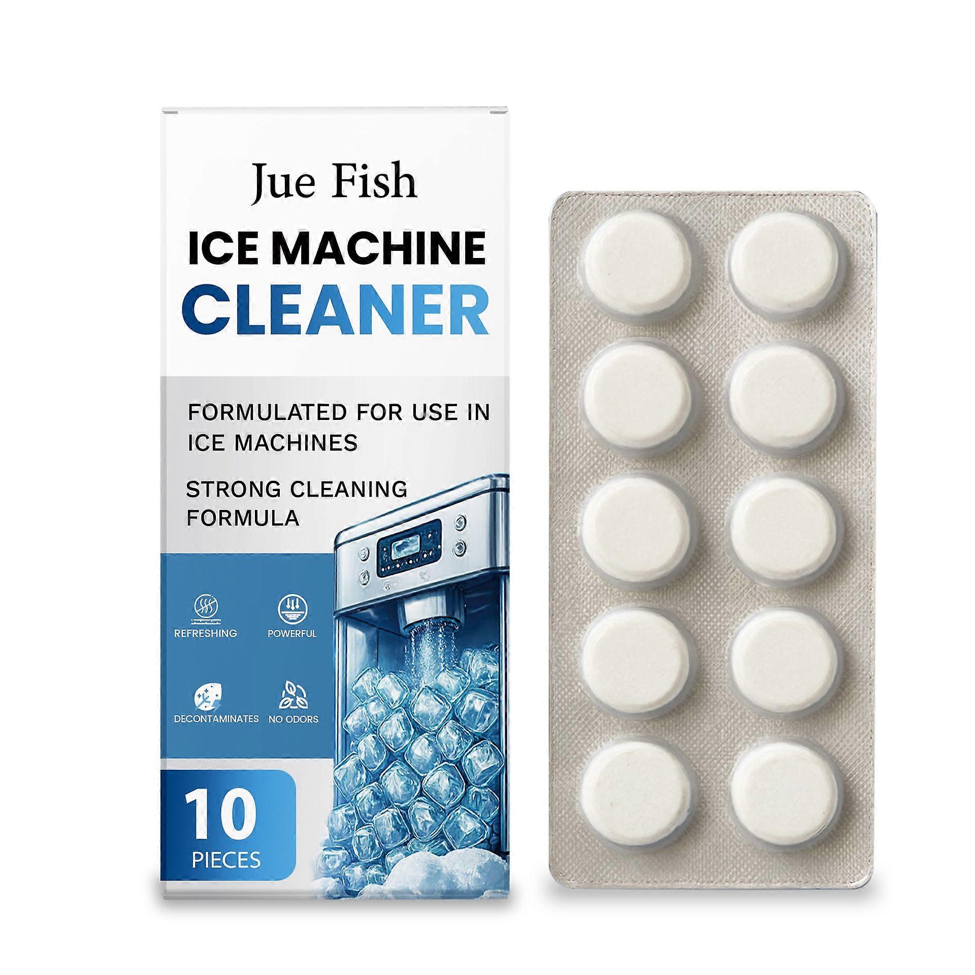 Tablettes de nettoyage pour machine à glaçons, calcaire, broyeur à glace, saleté, bac à glaçons, détartrage, désodorisation