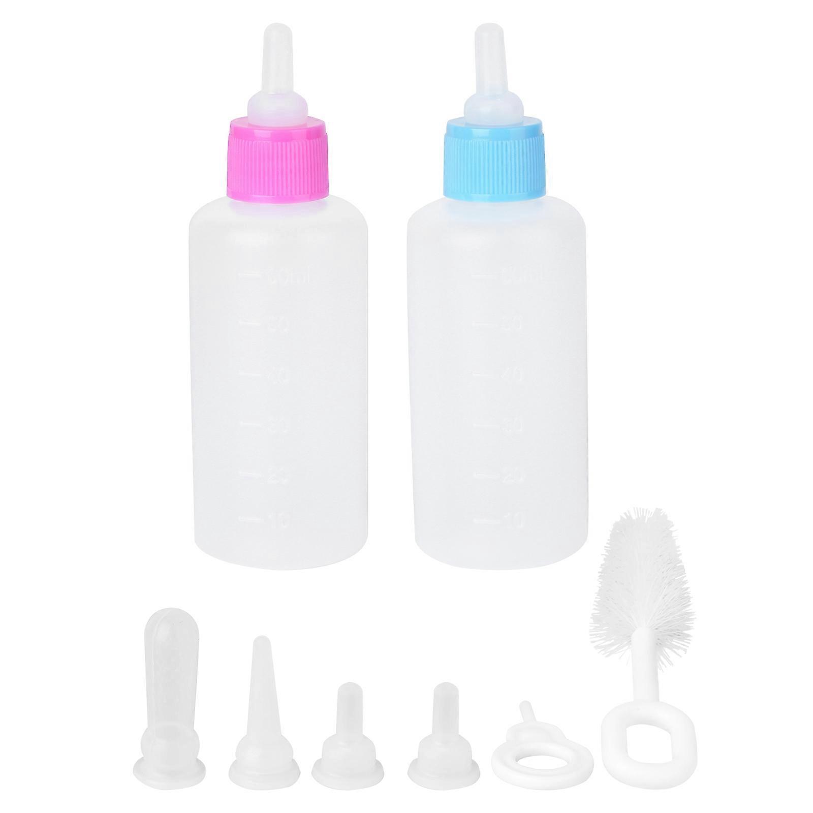 Pet Nursing Kit Feeding Bottles with 4Sets for Puppy and Kitten