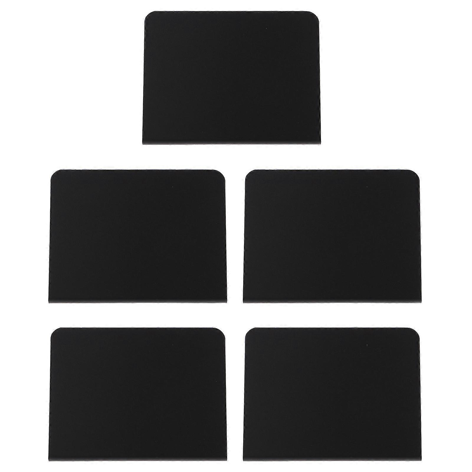 Clip On Chalkboard Signs Rewritable Message Boards Retail Stores 5Set