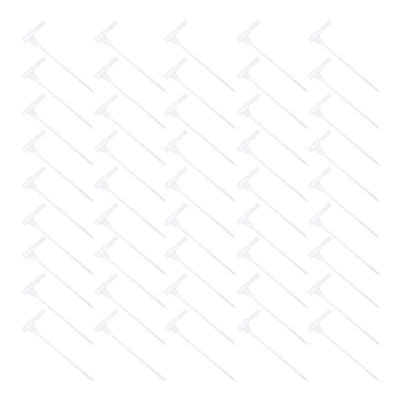 Cable Ties Labels For Wire Markers Diy Fun Gardening Art White Rectangular 100Pcs