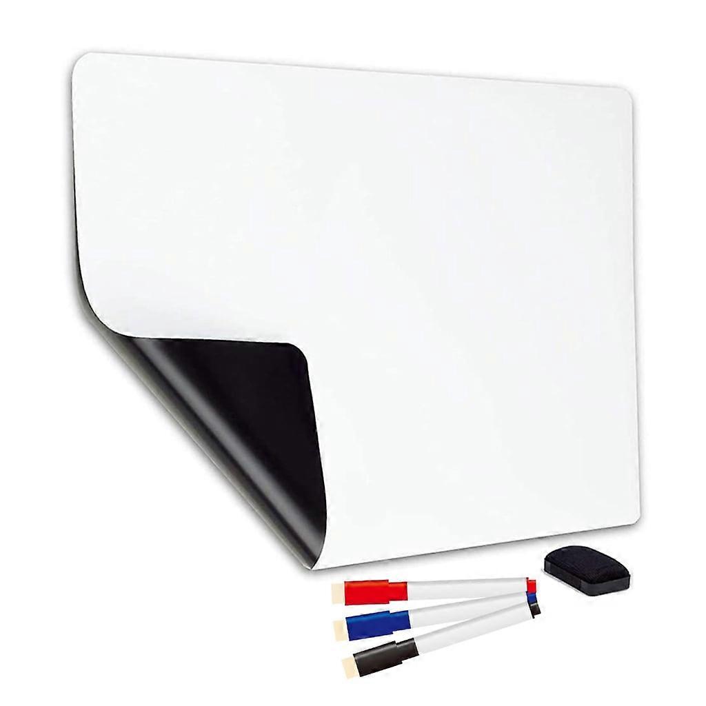 Magnetic Whiteboard-Sheet Fridge Message Board for Kitchen Refrigerator Reminder