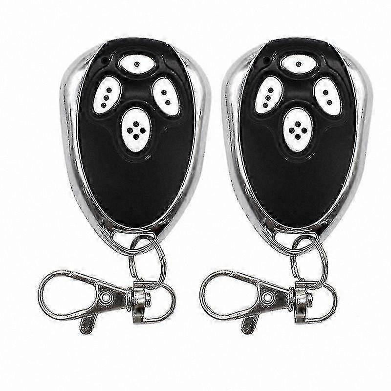 2-Pack Universal Garage Door Remote Control, 433MHz Compatible with Rolling Code Systems