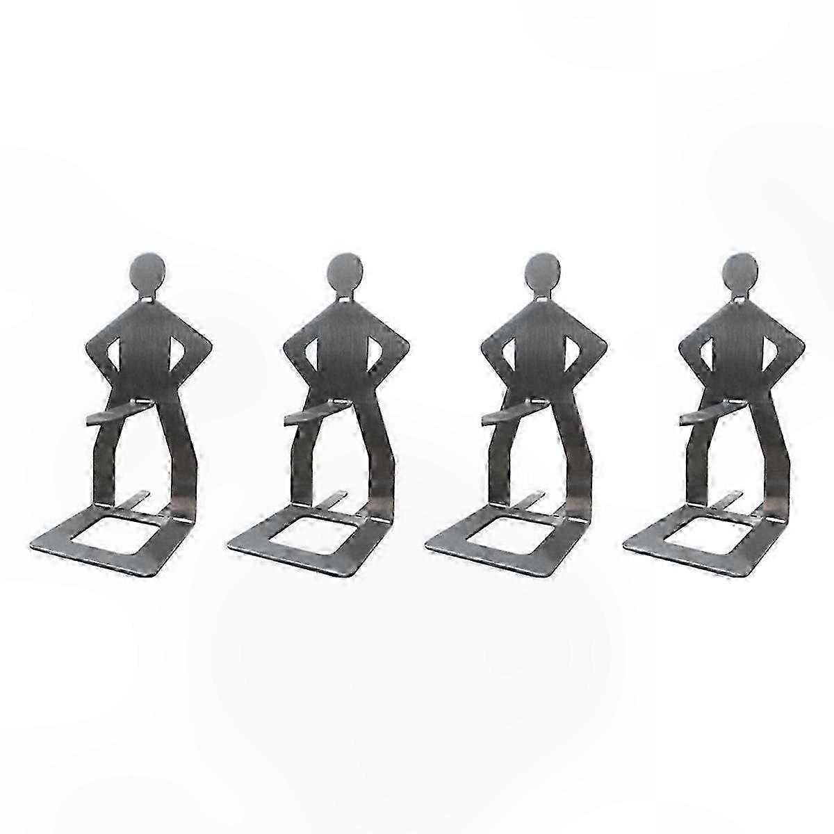 BBQ Fun Set with 4pcs Hot Dog Stands for Sausage Grilling Accessory Kit