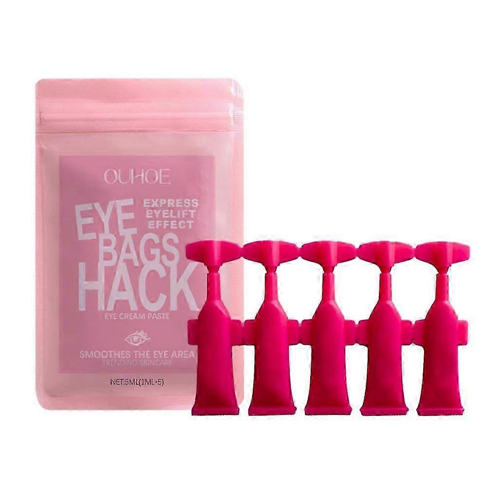 5-15pcs Express Eyelift for Bags & Wrinkles - 2-Minute Visible Smoothing | Invisible Flex Film Technology for 10-Hour Effect | 5 Resealable Mini Tubes