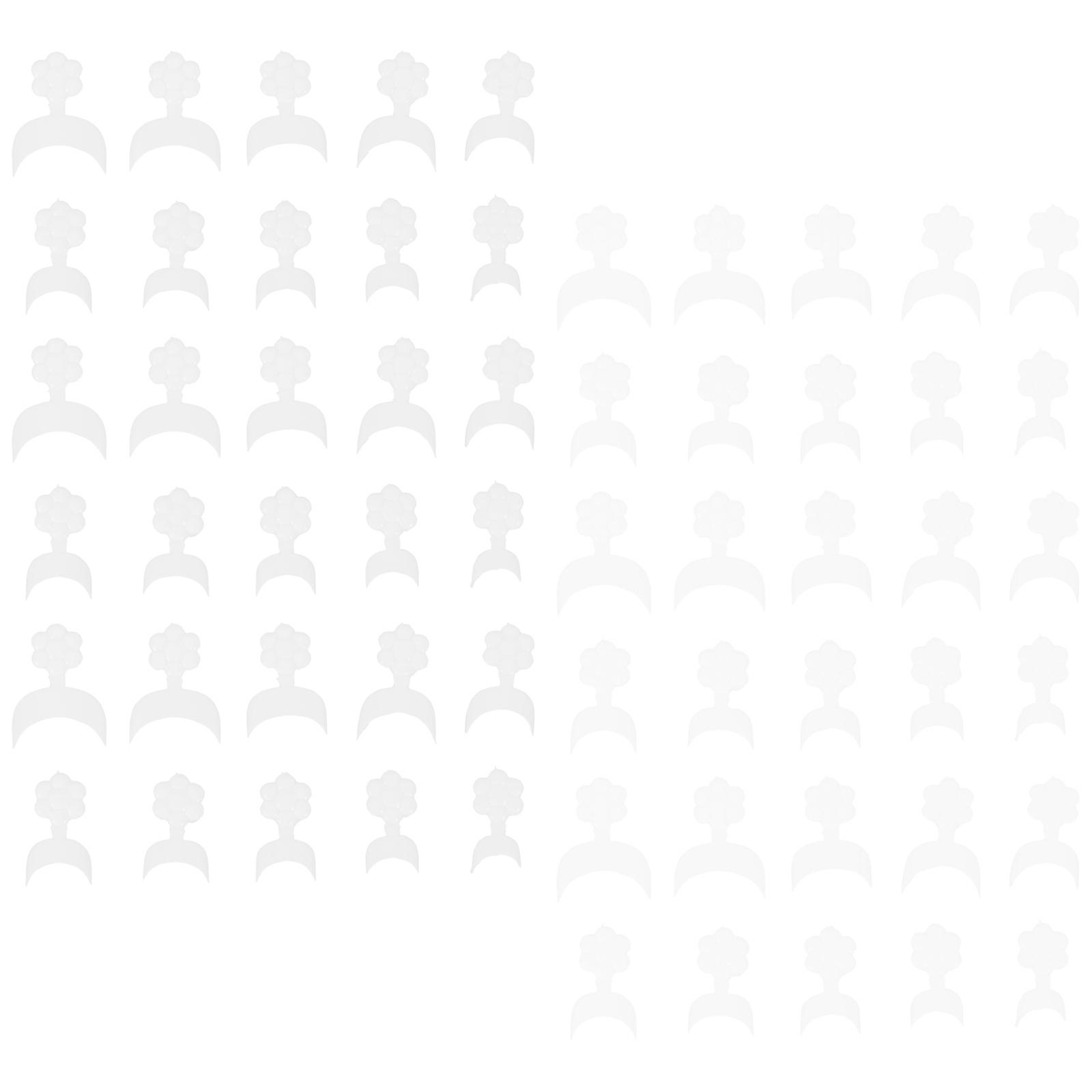 Lengthen Nails With Artificial Fake Nail Tips For Nail Art Learners Perfect For Home DIY 1000 Pcs