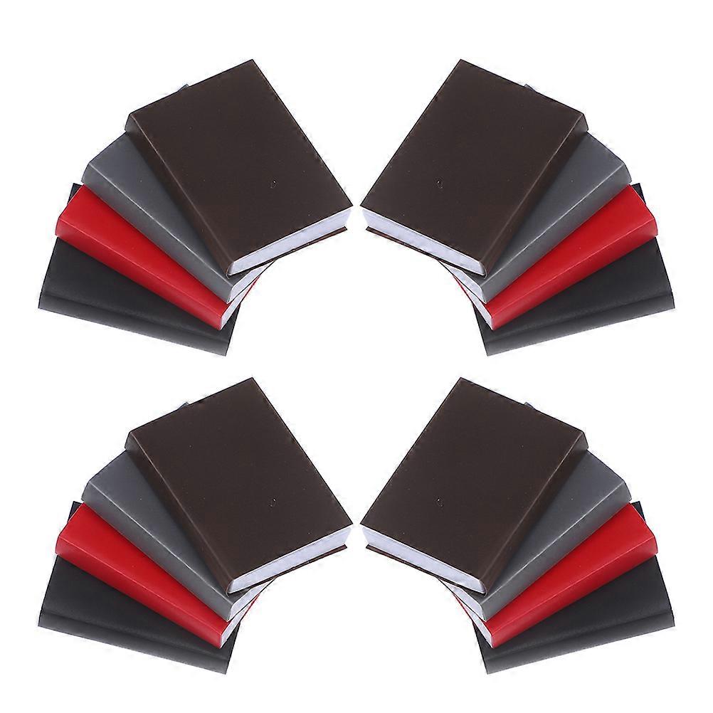 Dollhouse Mini Book Models 16Pcs Rectangular Tiny Notebooks Ideal For Imagination Development Children’s Pretend Play