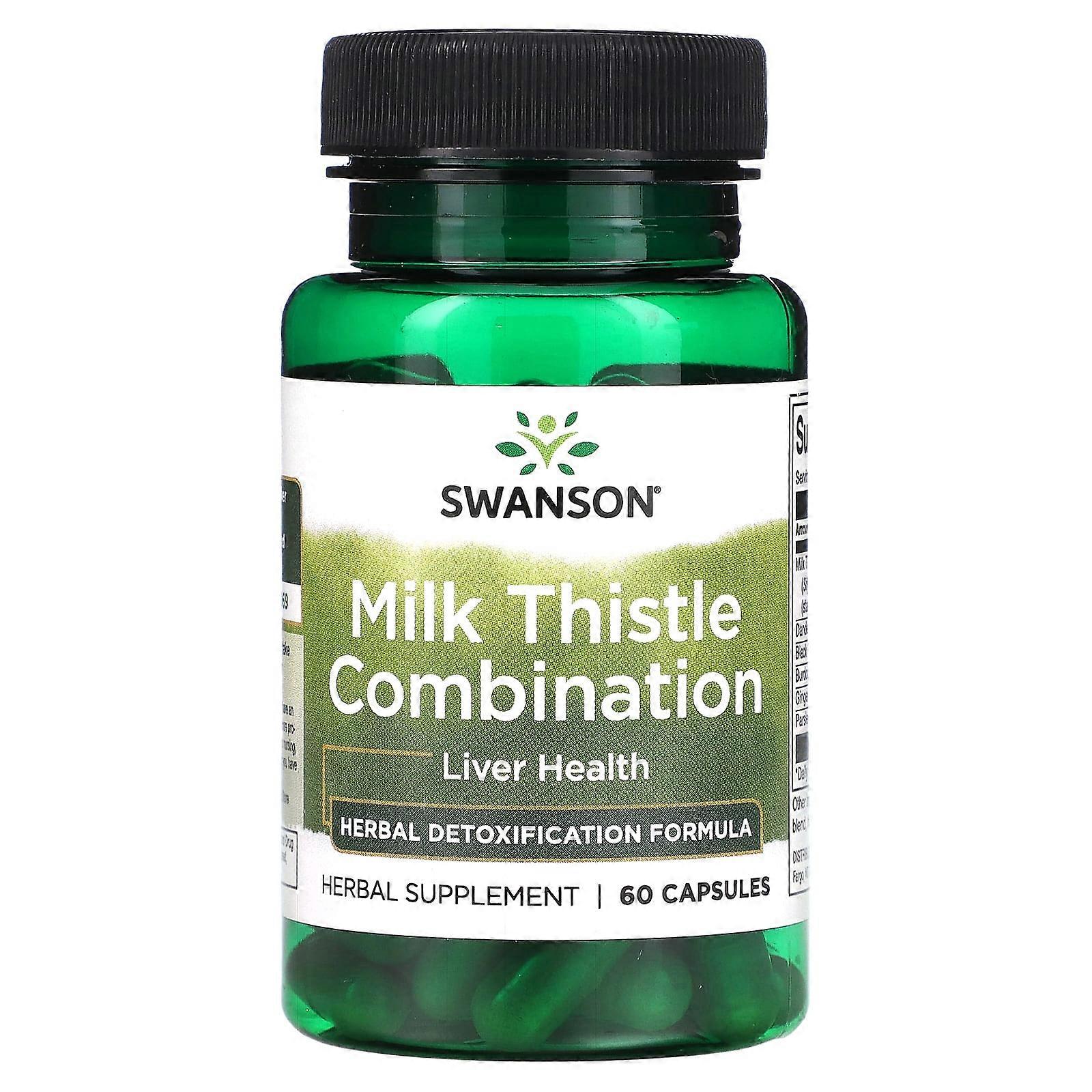 Milk Thistle Combination, 60 Capsules
