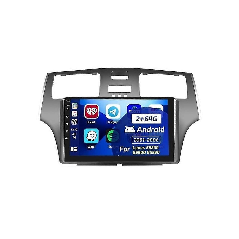 Car Stereo Radio for 2001-2006 Lexus Es250 Es300 Es330 Android Carplay