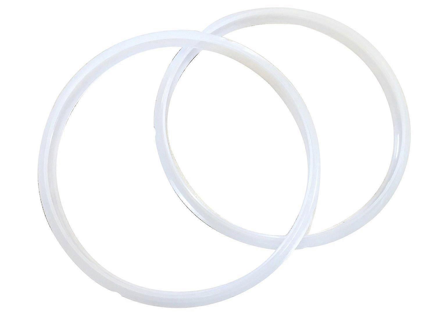 2-Pack Rubber Gaskets For 8-Quart Power Cooker XL Models Replacement Seals Compatible With Power Cooker XL