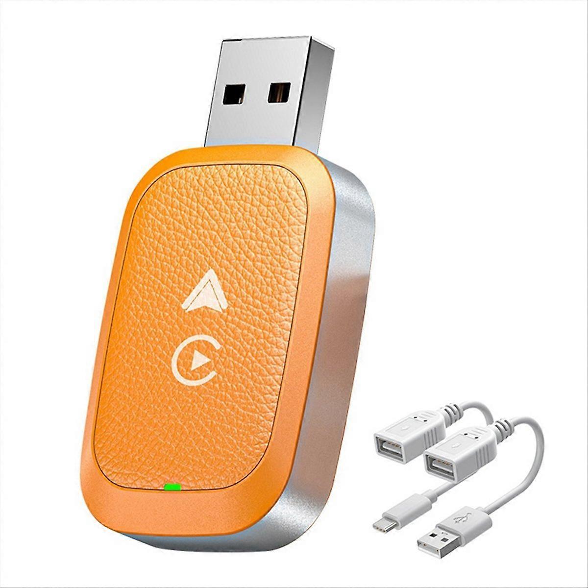 Car Navigation Android AUTO Interconnection Conversion Box Orange