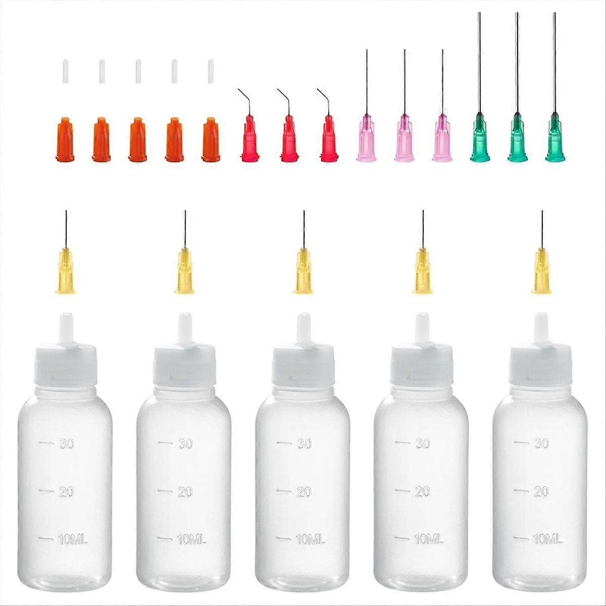 30ml Precision Tip Applicator Bottle,Blunt Tip Needle and Cap