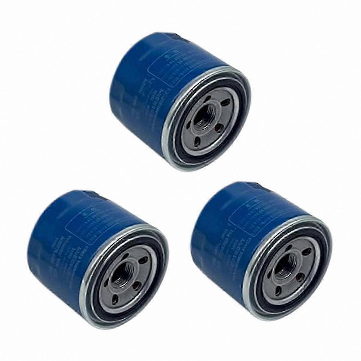 3-Pack Automotive Oil Filter Element Accessories, Compatible with Multiple Models