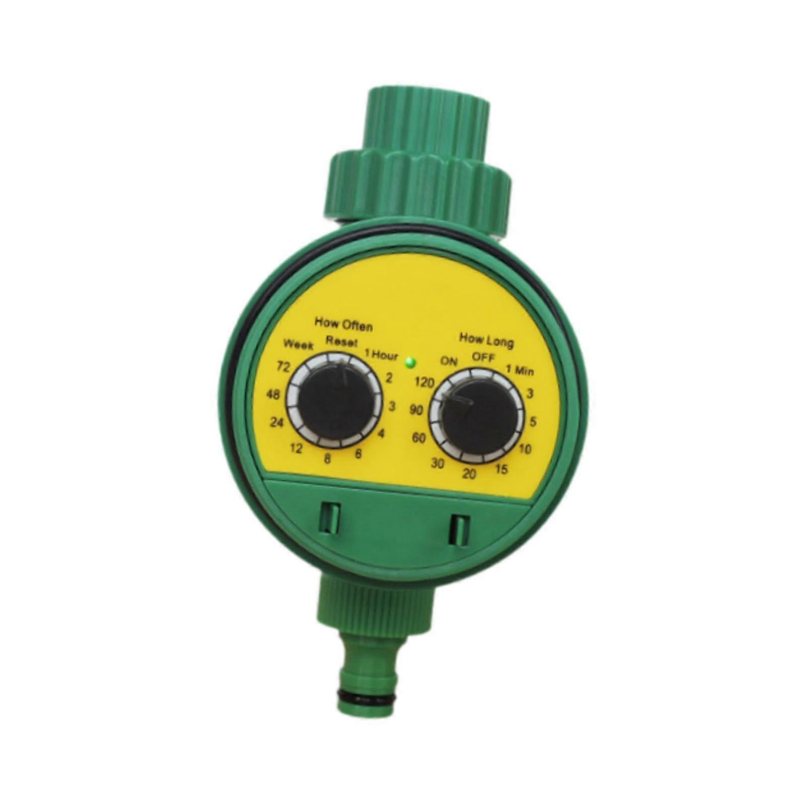 Automatic Irrigation Timer Professional Sprinkler Timer Double Dial Timer Controller For Lawn Home Garden Yard