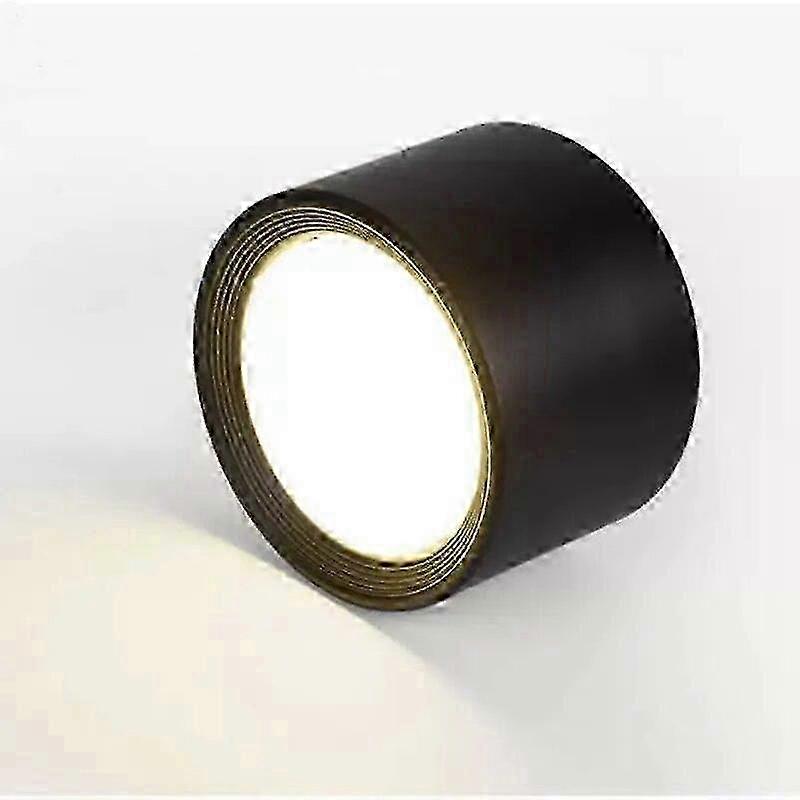 Nordic modern surface mounted downlight LED ceiling light spotlight three light color conversion LED downlight indoor lighting