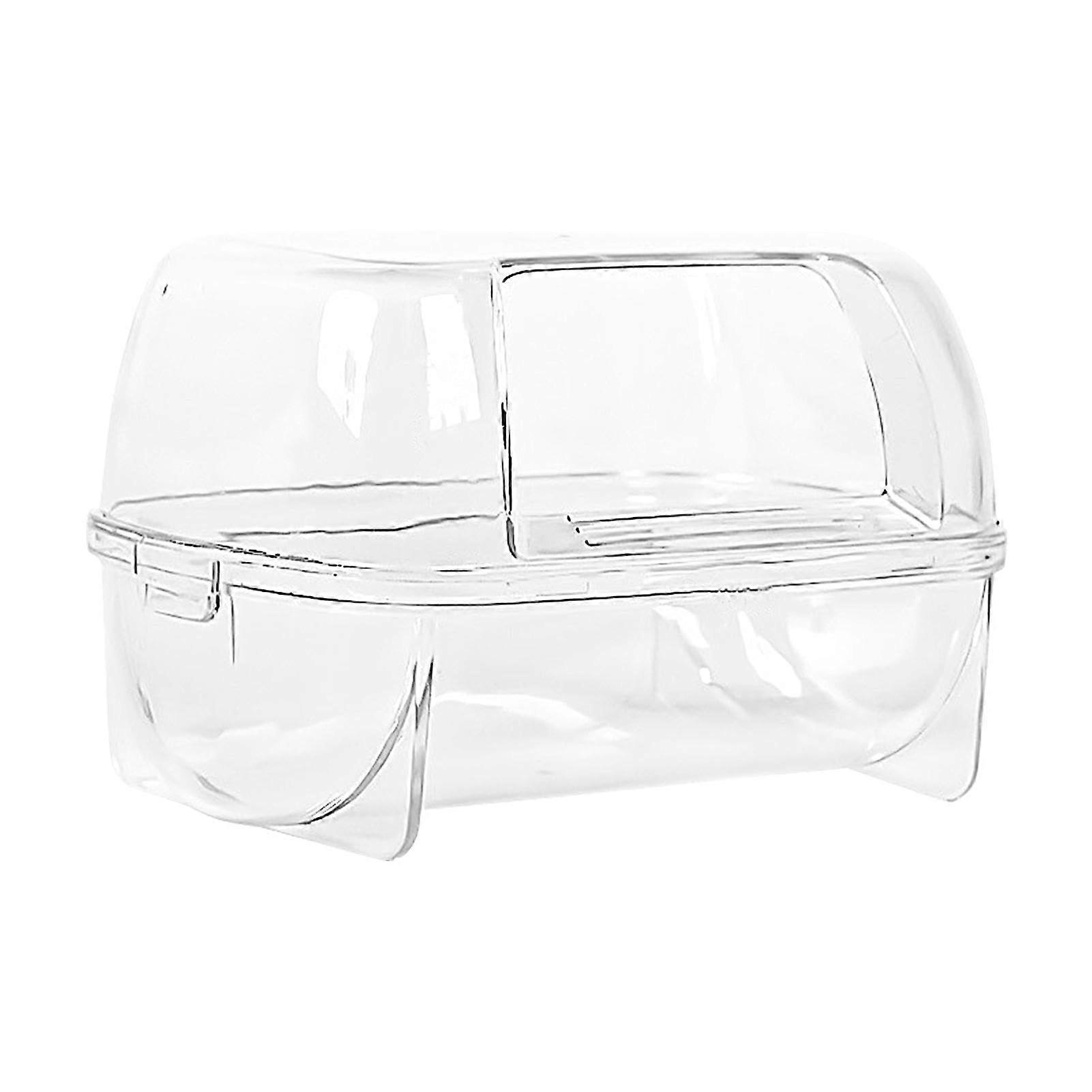 Hamster Toilet Hamster Bathroom Container With Transparent Shower Excavator Hamster Container Hamster Box For Hamsters