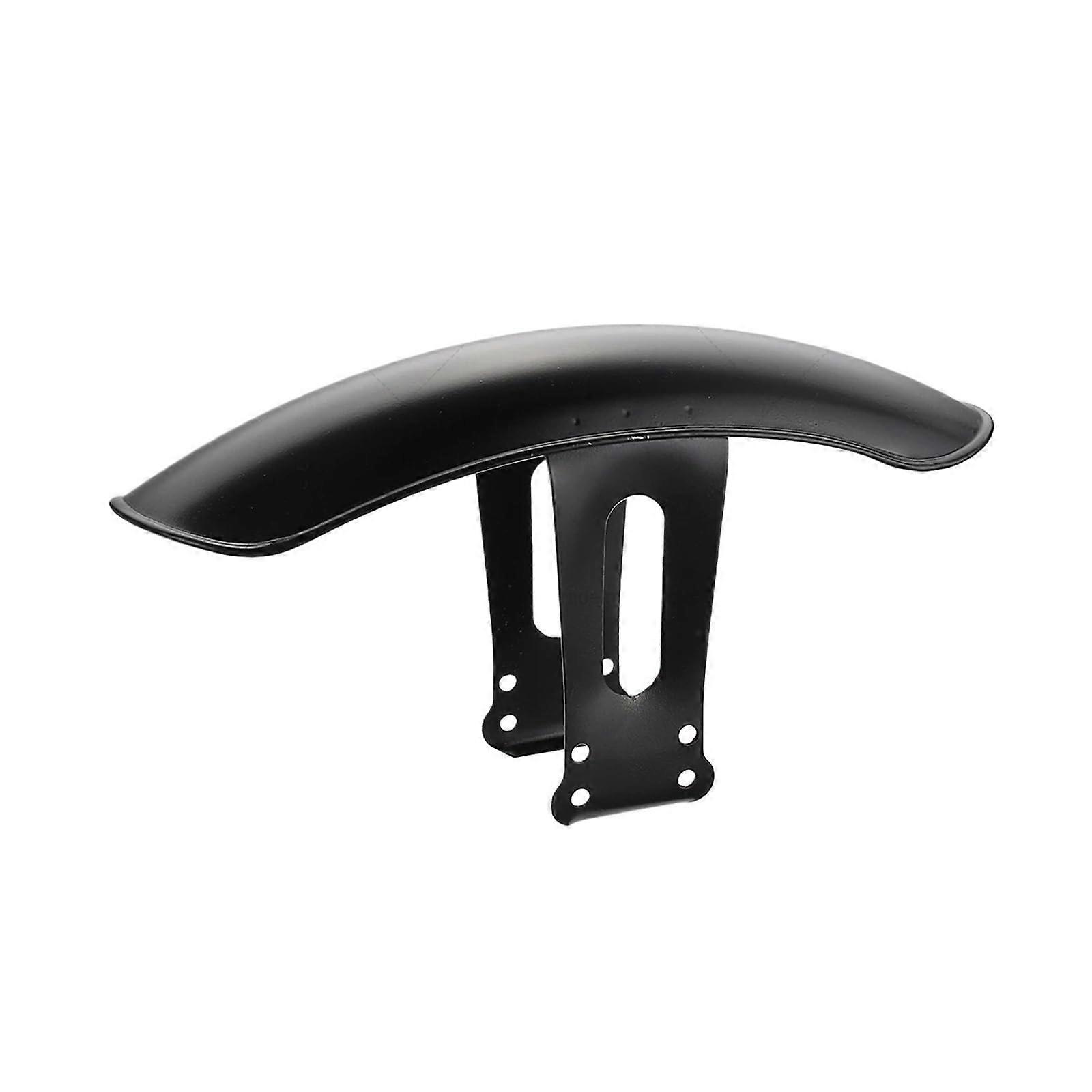 Bike Splash Guard Front Fender Mudguard 1Pc ABS Black Retro Style Custom Fit For Motorcycle Replacement Cover
