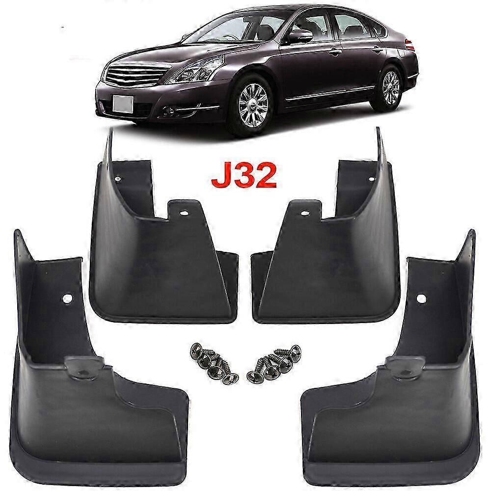 4x Front Rear Mud Flaps Splash Guards Mudguards For Nissan Maxima J32 2008-2013
