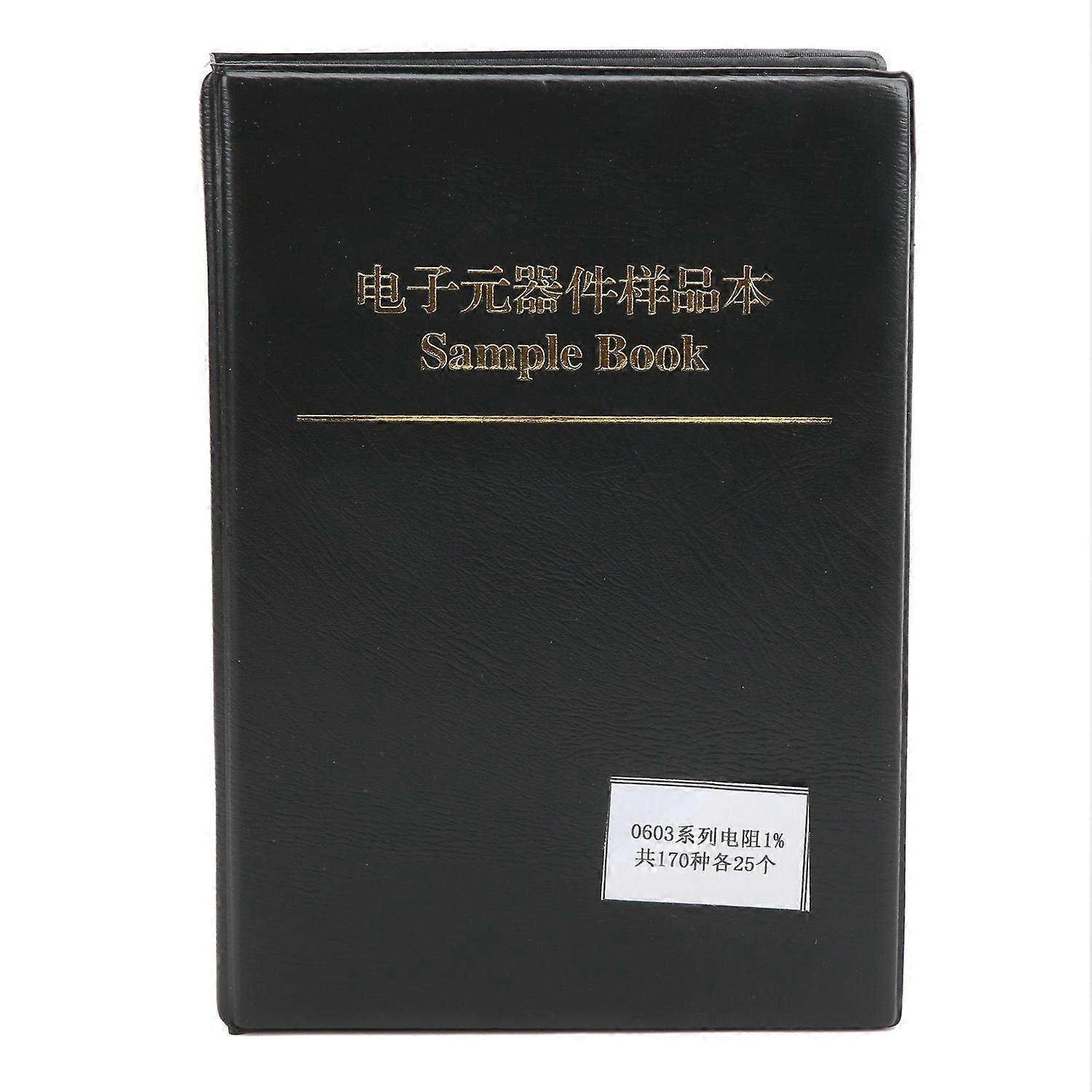SMD Resistor Sample Book 4250Pcs 170 Value 0603 Series Electronic Components Kit