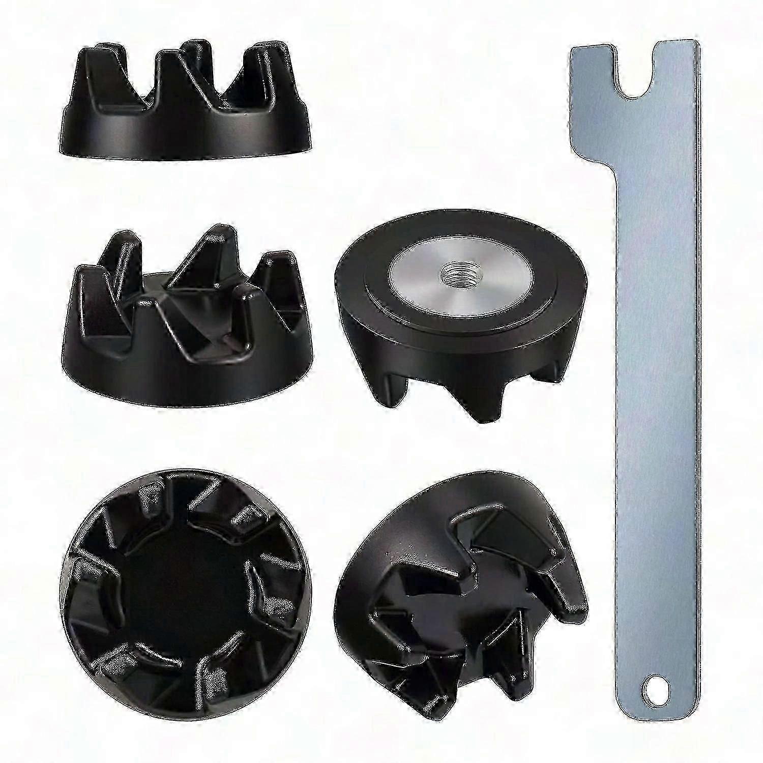 6-Pack Blender Coupler Replacement Kit with Wrench for Household Blenders
