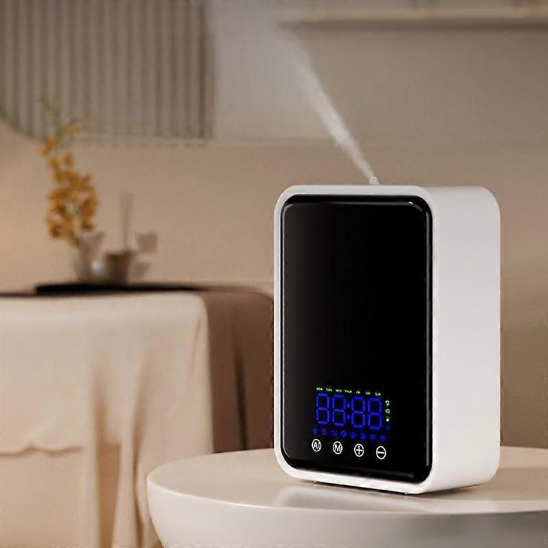 Smart Aromatherapy Diffuser 300ml Large Capacity Dual Fluid Diffuser, App Control Automatic Fragrance Machine, Hotel Store Bathroom Beauty Salon Gym A