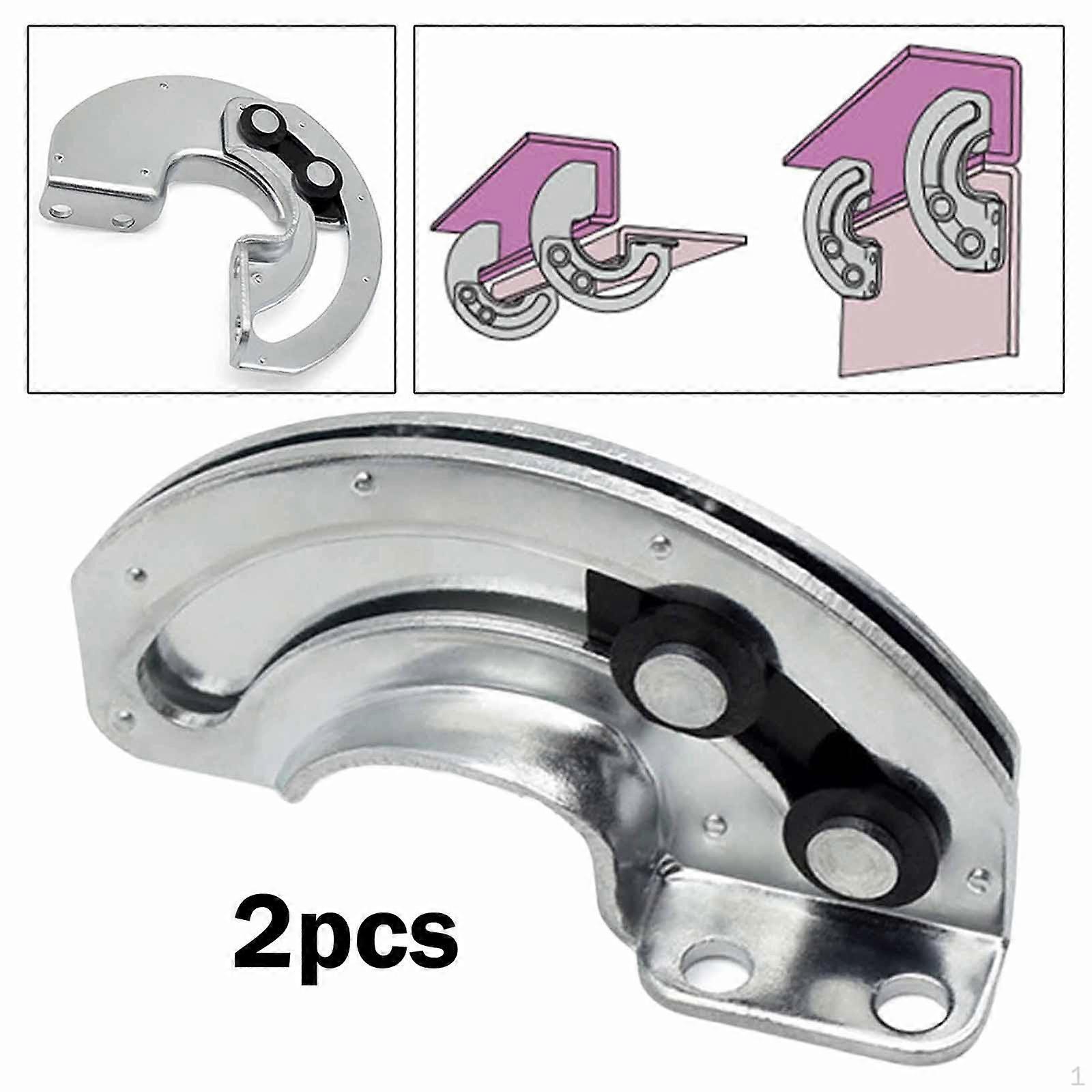 2 Pieces Invisible 90 Degree Hinges,Interior Concealed Hinge Replacement Convenient Practical