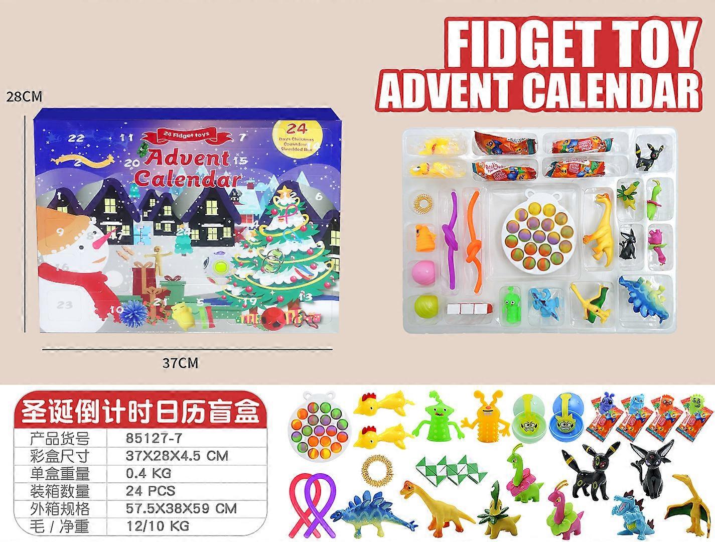 Christmas Countdown  24 Advent Calendar, Blind Boxy818