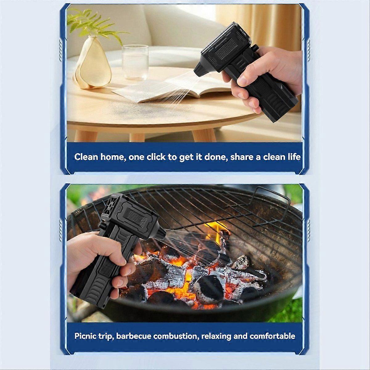 Powerful Turbo Fan High-Speed 140,000 RPM 3 Adjustable Speed Rechargeable Clear for Car Computer Keyboard Lens