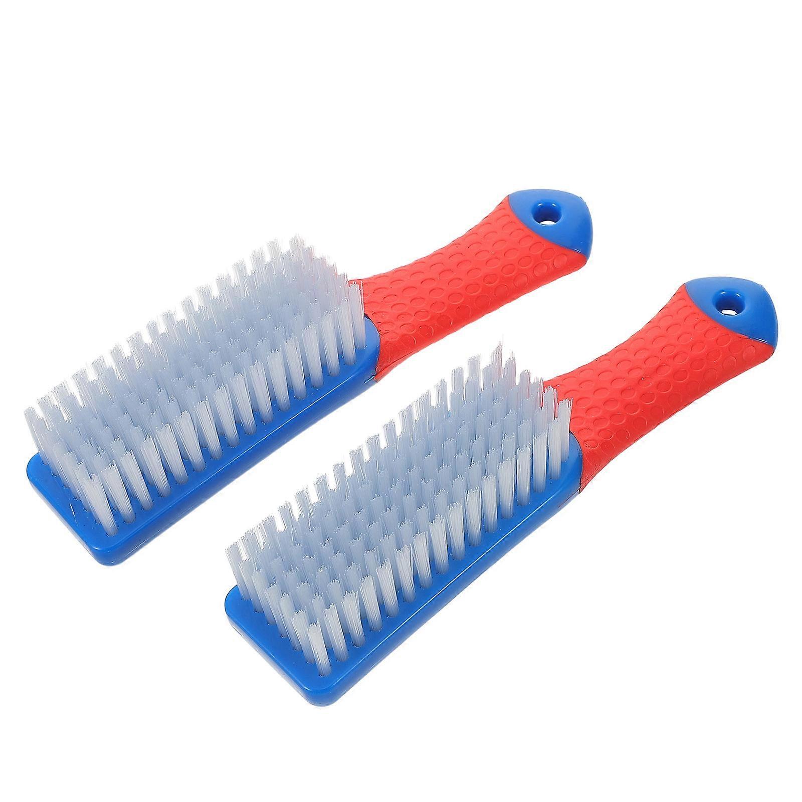 Car Detailing Brush 2Pcs Efficient Cleaning Tool for Automotive Maintenance Multi Pp Material