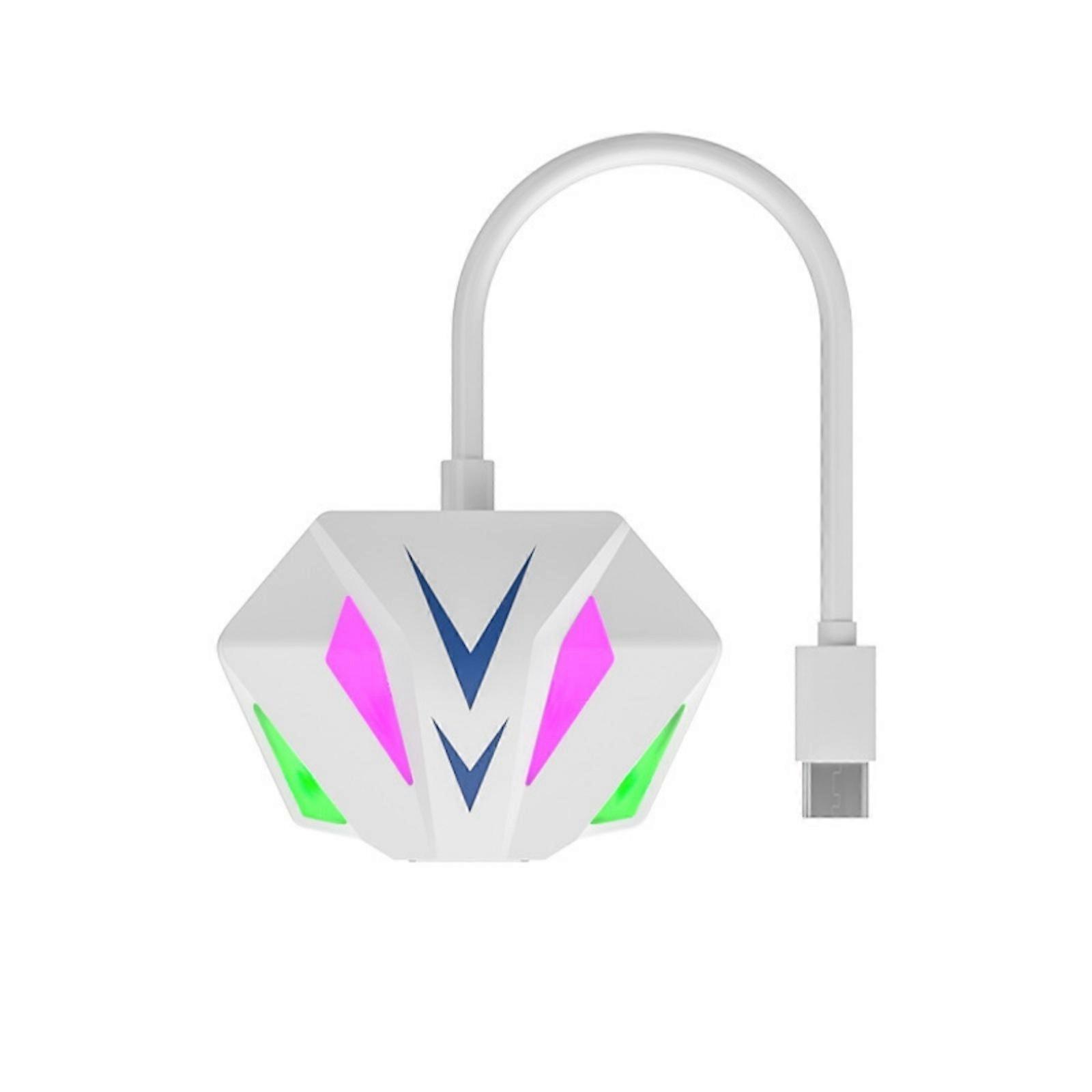 USB / Typ C auf Ethernet Adapter USB auf Ethernet LAN Netzwerkadapter 100Mbps RJ45 Internet Adapter für Laptop Desktop Weiß